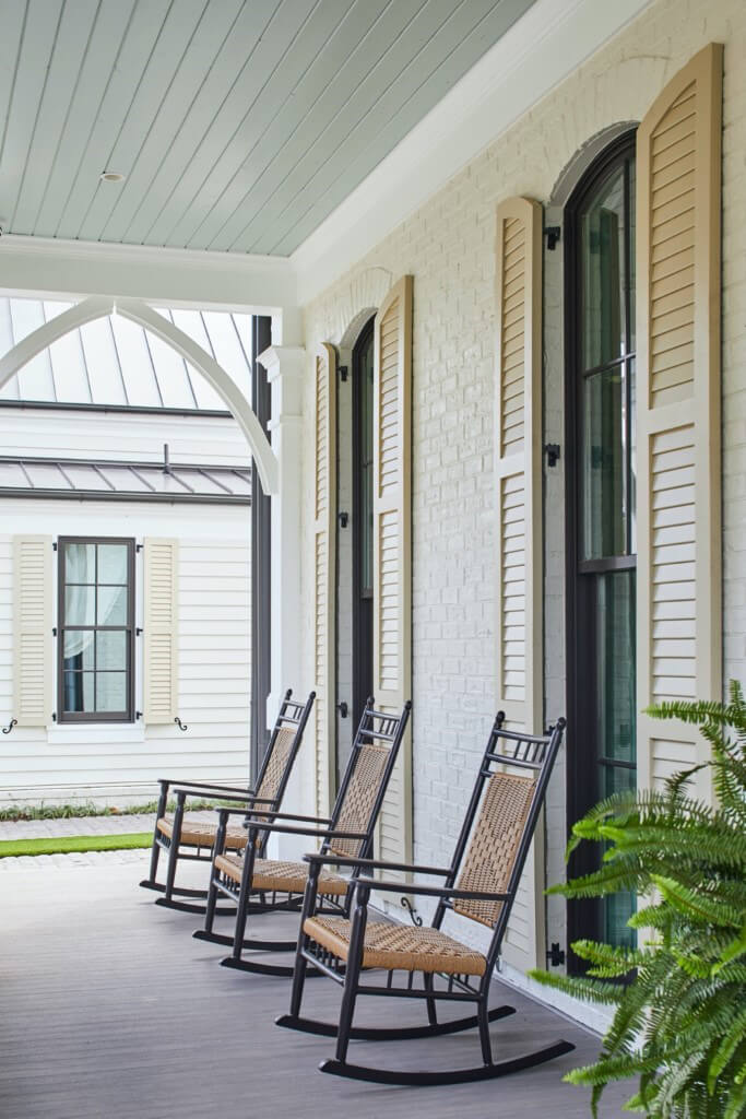 Front porch with Marvin Windows