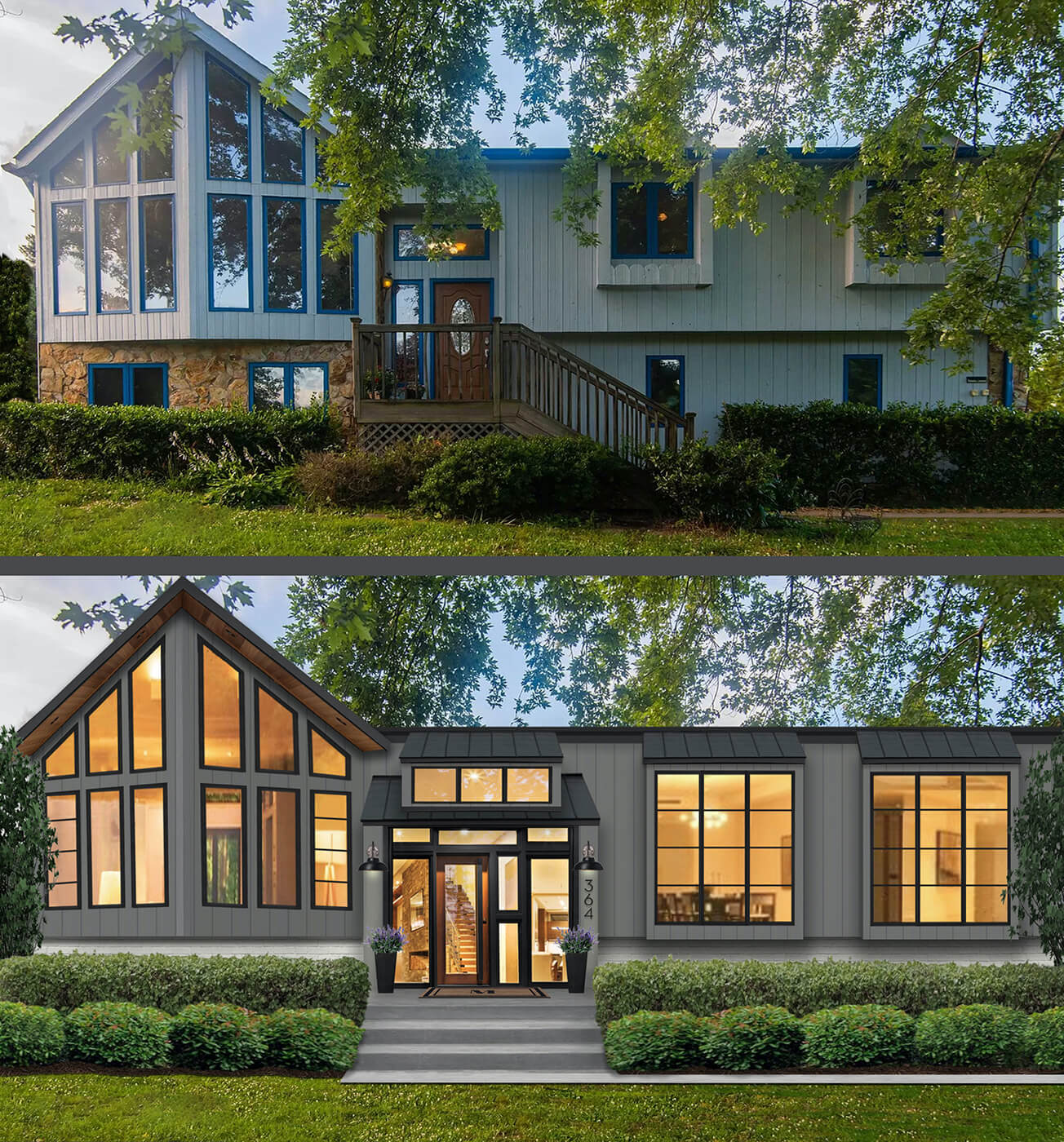 Transforming a Home Exterior Starts With Windows and Doors | Marvin