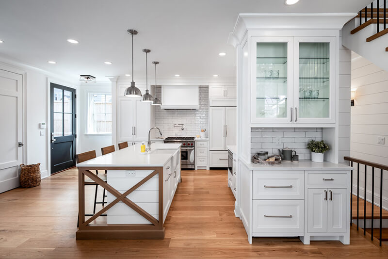Kate Gelfand Designed kitchen with Marvin Windows and Doors