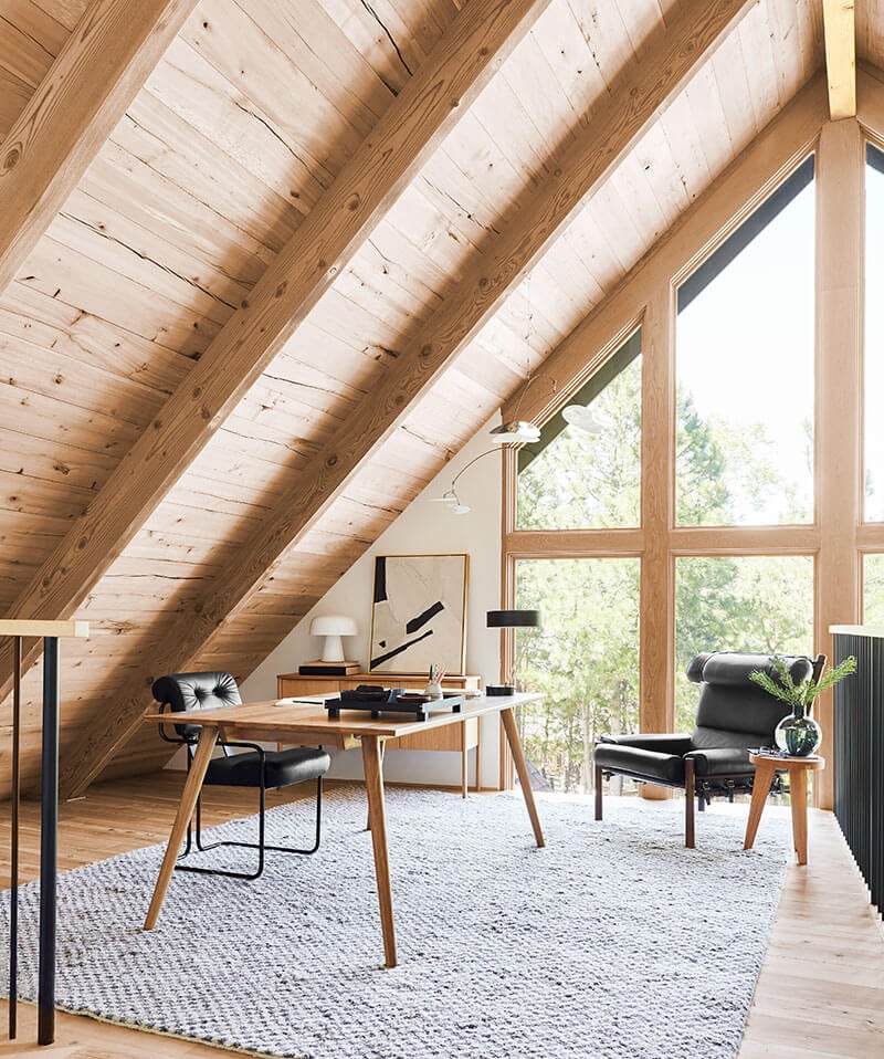 Emily Henderson's Loft at her Mountain Home