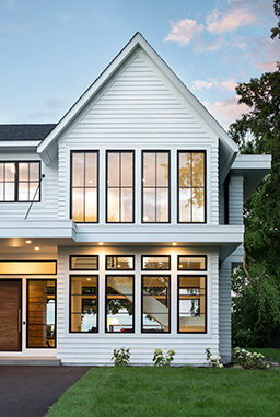 Traditional style home with Marvin Windows