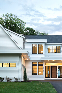 Traditional style home with Marvin Windows