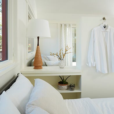 Bedroom with Marvin Windows