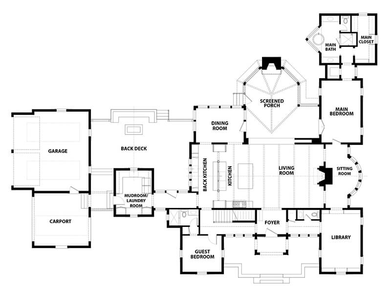 Home Layout Blueprint
