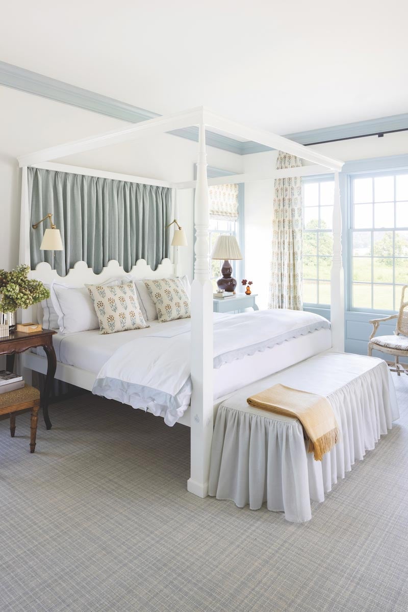 Marvin Ultimate Double Hung Windows in bedroom, 2021 Southern Living Idea House