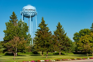 Warroad water tower