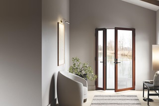 Marvin Ultimate Swinging door, featuring more glass for more light and more views.