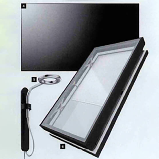 Collection of Energy Efficient products including the Marvin Awaken Skylight