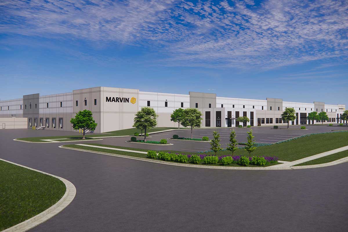 Rendering of Marvin facility in Kansas City