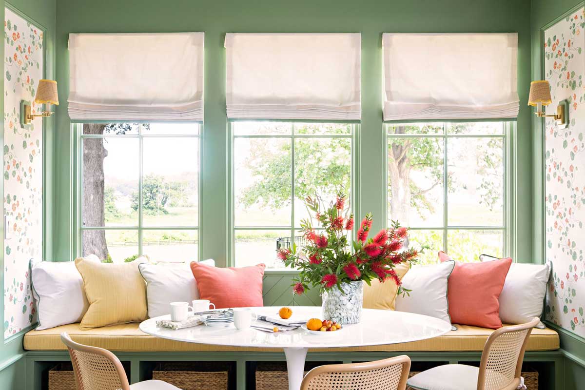 Room featured in Southern Living Magazine with Marvin Windows