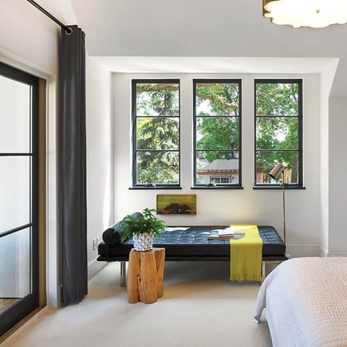 Bedroom With Marvin Elevate Casement Windows