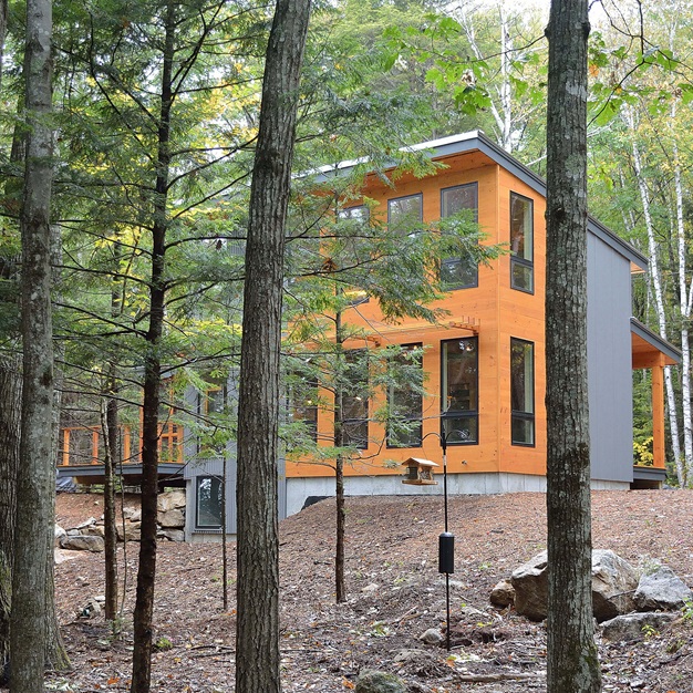 Contemporary Cottage in the Woods | Marvin