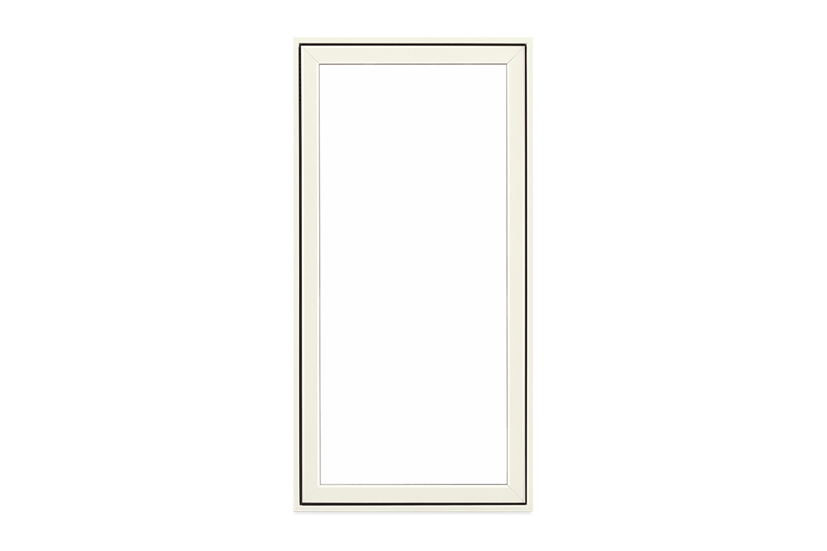 Marvin Elevate Picture Window Exterior Stone White