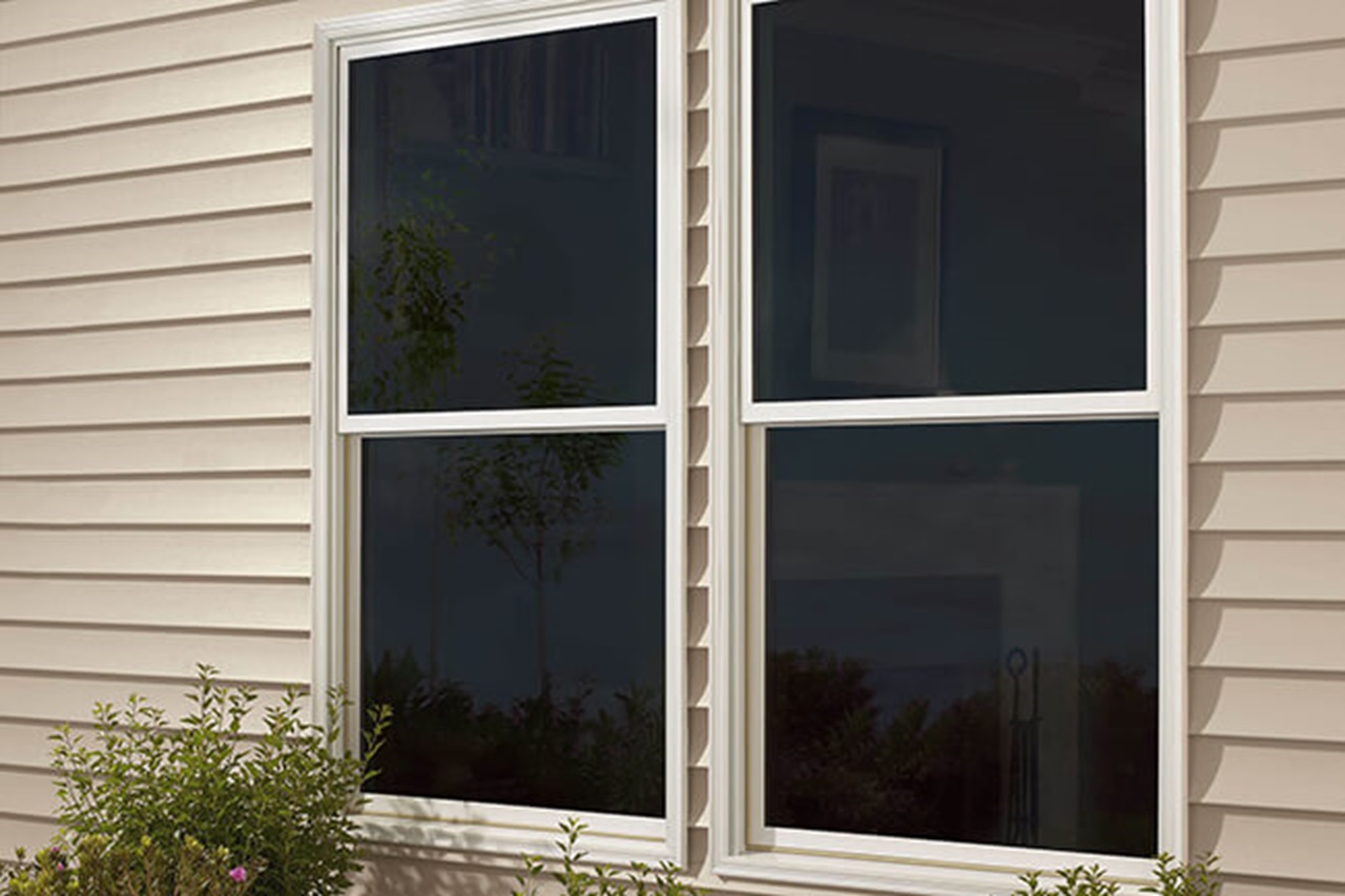 Exterior View Of Marvin Essential Single Hung Windows