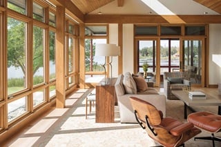 Large Living Room With Signature Ultimate Windows