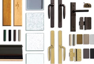 Sample Of Signature Ultimate Design Options Including Handles And Exterior Finish Colors