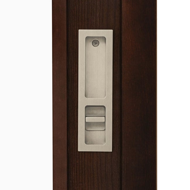 Interior Pull and Latch Hardware Satin Nickel PVD