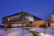 Surly Brewing Company building with Marvin Signature Ultimate Lift and Slide Door