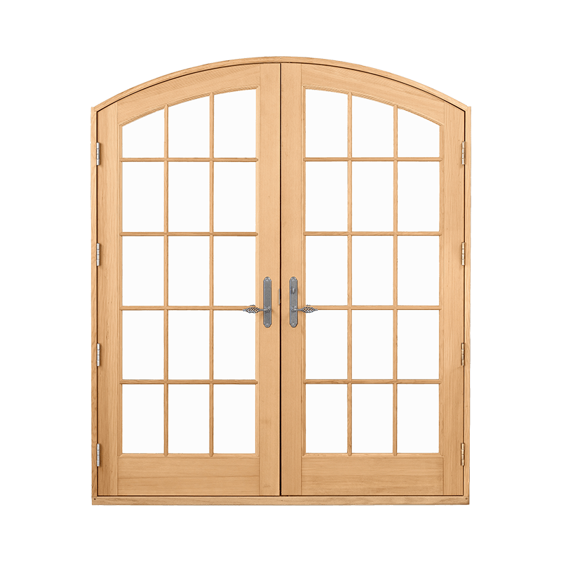 Signature Ultimate Inswing French Door Arch Top Interior View