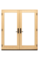 Marvin Signature Ultimate Inswing French Door G2 Interior Pine Matte Black