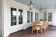 Deck with Marvin Signature Ultimate Outswing French Door