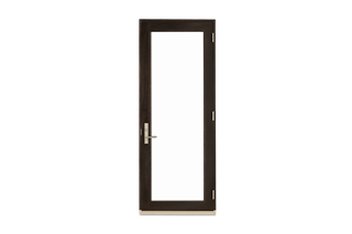 Signature Ultimate Inswing French Door Interior View In Espresso Stain