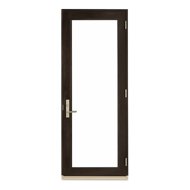 Marvin Signature Ultimate Inswing French Door One Panel Espresso Stain