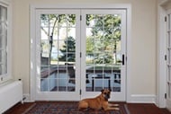 Marvin Signature Ultimate Swinging French Door G1 Interior Lake of the Isles