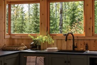 Marvin Signature Ultimate Awning Window in a kitchen