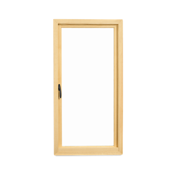 Signature Ultimate Casement Push Out Narrow Frame Window Interior View