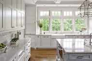 Large Kitchen With Signature Ultimate Double Hung Insert Windows