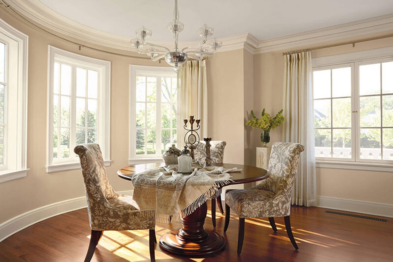 Dining Room With Signature Ultimate French Casement Push Out Windows