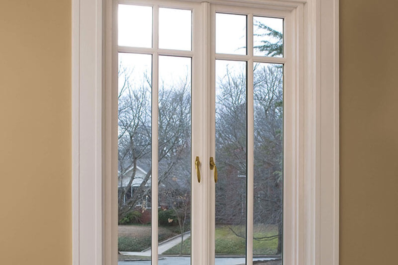 Interior View Of Signature Ultimate French Casement Push Out Window With Divided Lites