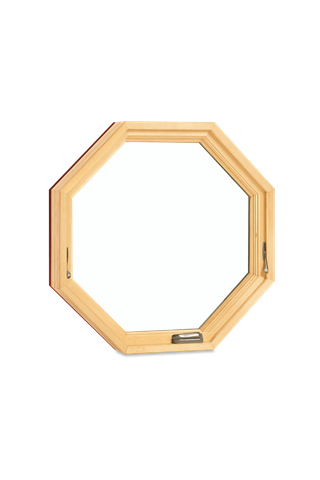 Signature Ultimate Specialty Shape Octagon Window Interior View