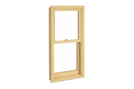 Signature Ultimate Wood Single Hung Window Exterior View In Pine