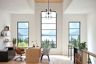 Interior of home with Marvin Windows