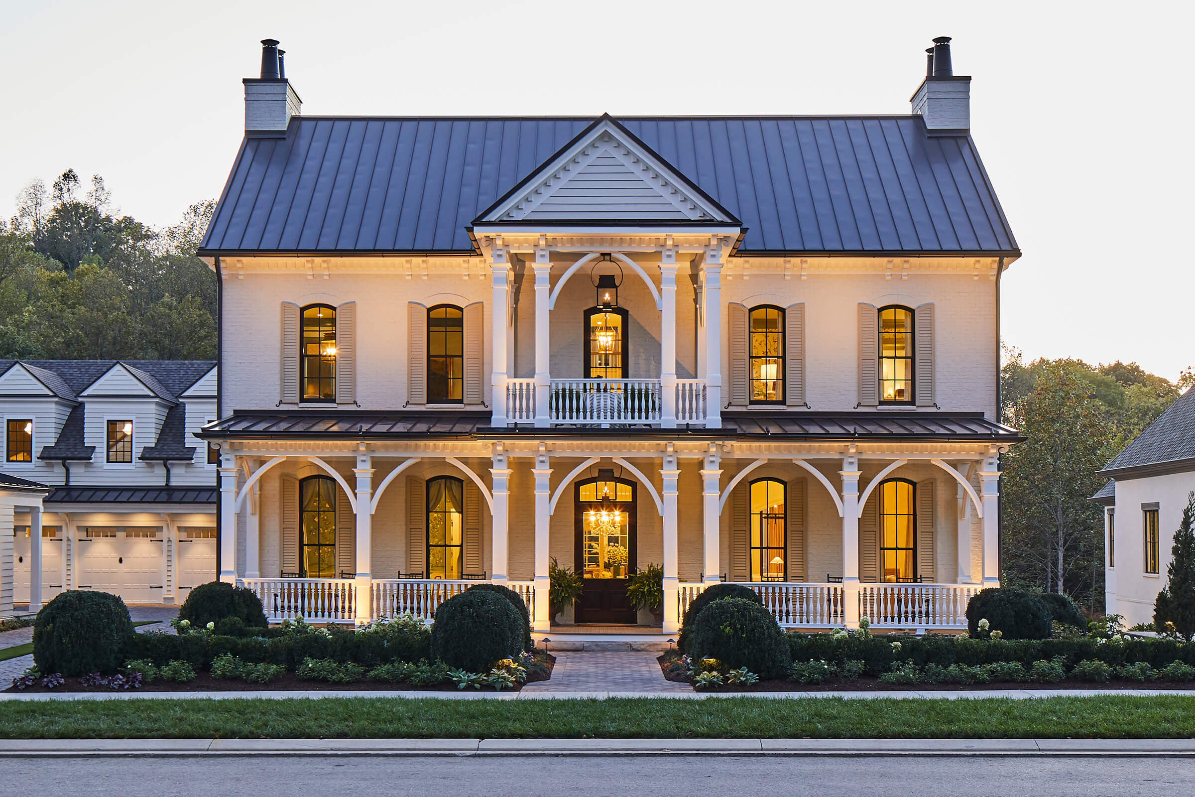 New construction inspired by the Historic Croft House in Nashville, TN.