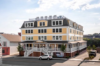 The Standard, a multi-use development with luxury condos and niche retail spaces in downtown Mystic, Connecticut.