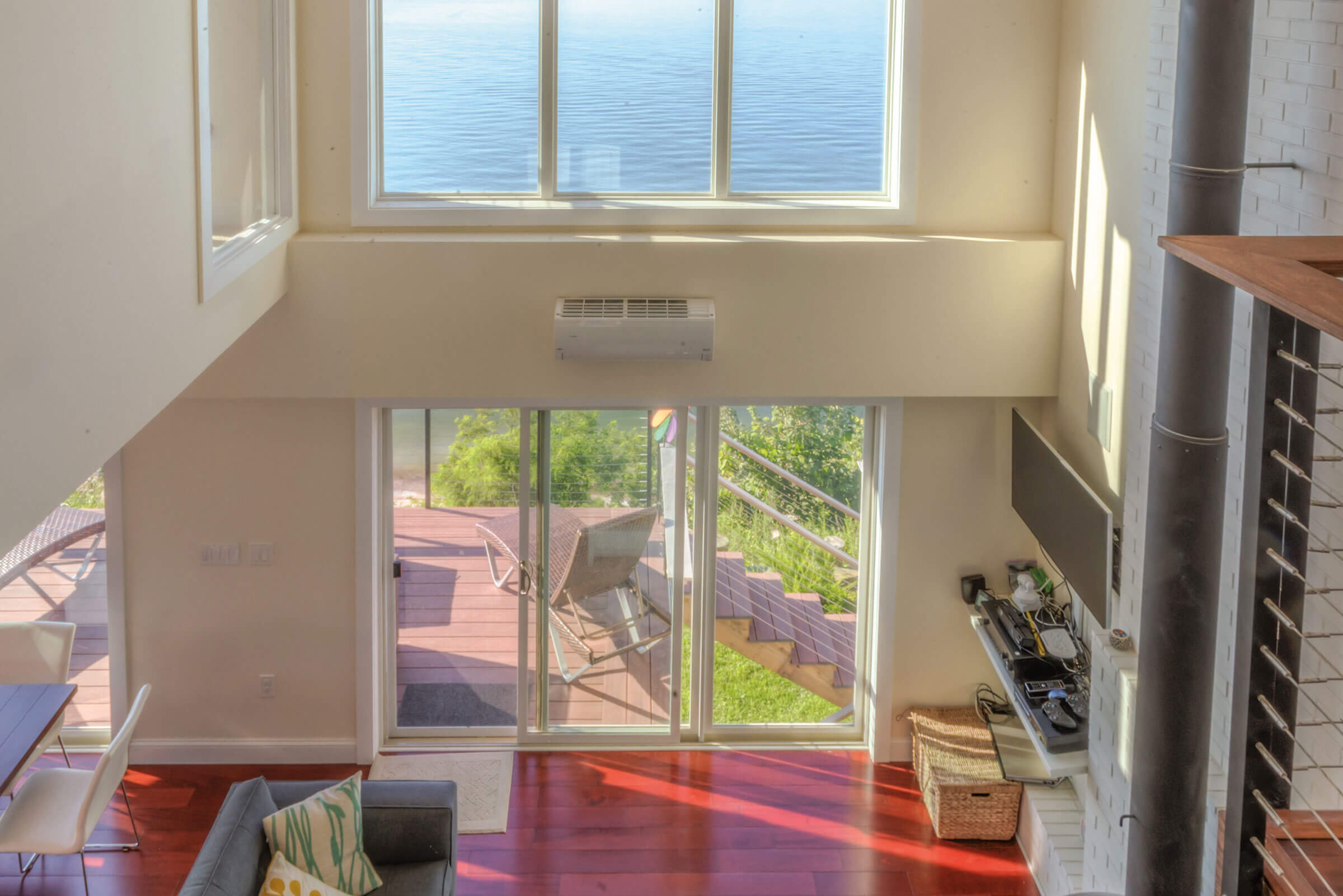 Ocean View House With Essential Sliding Patio Door