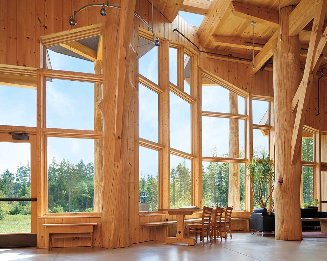 Large Room With Ultimate Specialty Shape Windows