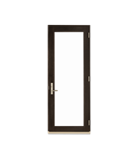 Signature Ultimate Inswing French Door Interior View In Espresso Stain