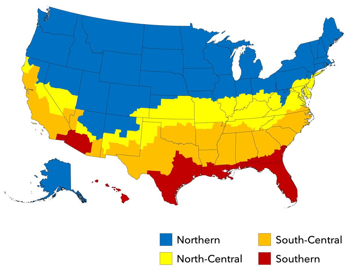 Marvin Energy Efficiency Map of the United States