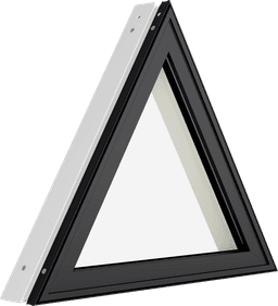 Marvin Vivid Specialty Shape Window in Triangular Shape exterior product shot