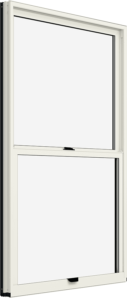 Interior product rendering of Marvin Essential Single Hung Window at an angle