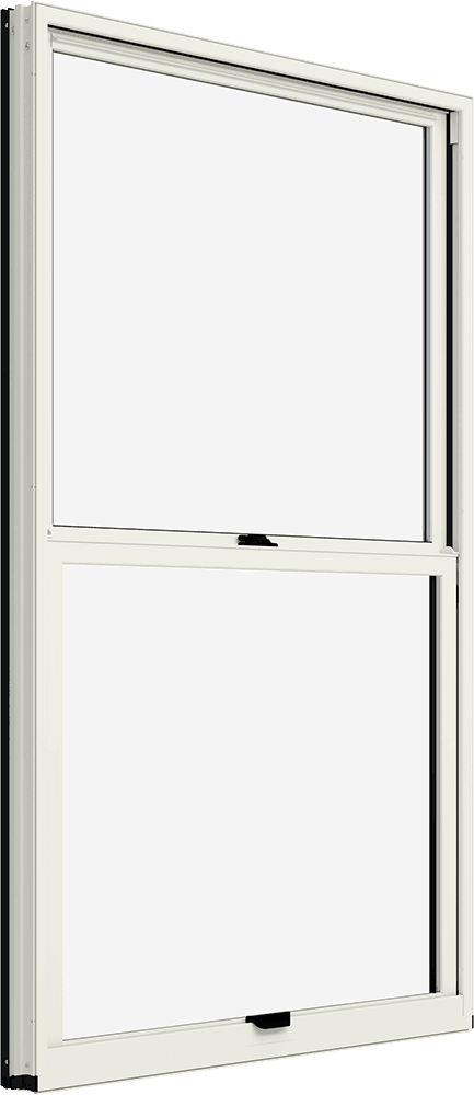 Interior product rendering of Marvin Essential Double Hung Window at an angle