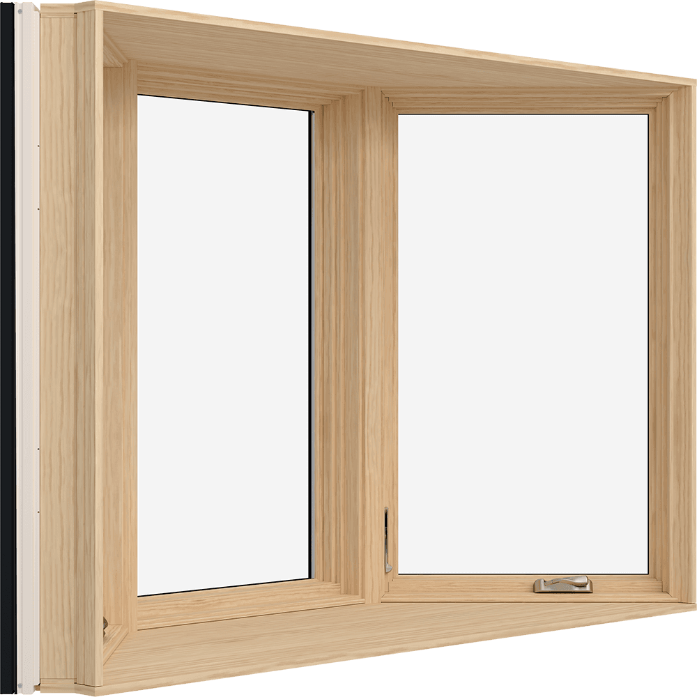 A product photo of a Marvin Elevate Bay window, interior view.