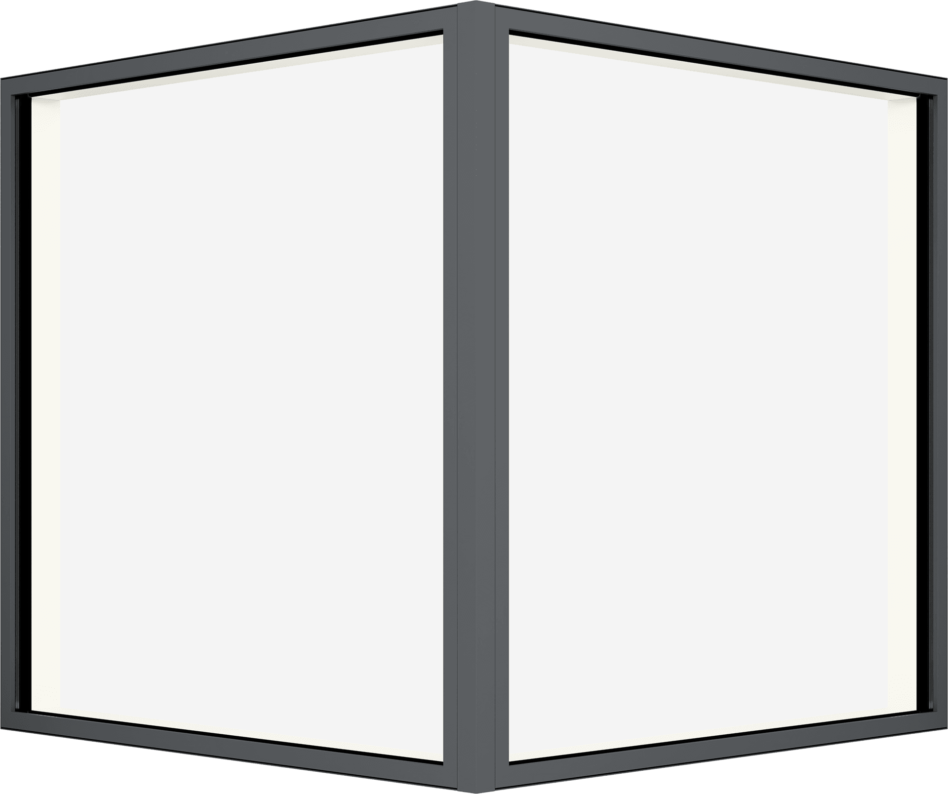 A Marvin Modern direct glaze corner window.