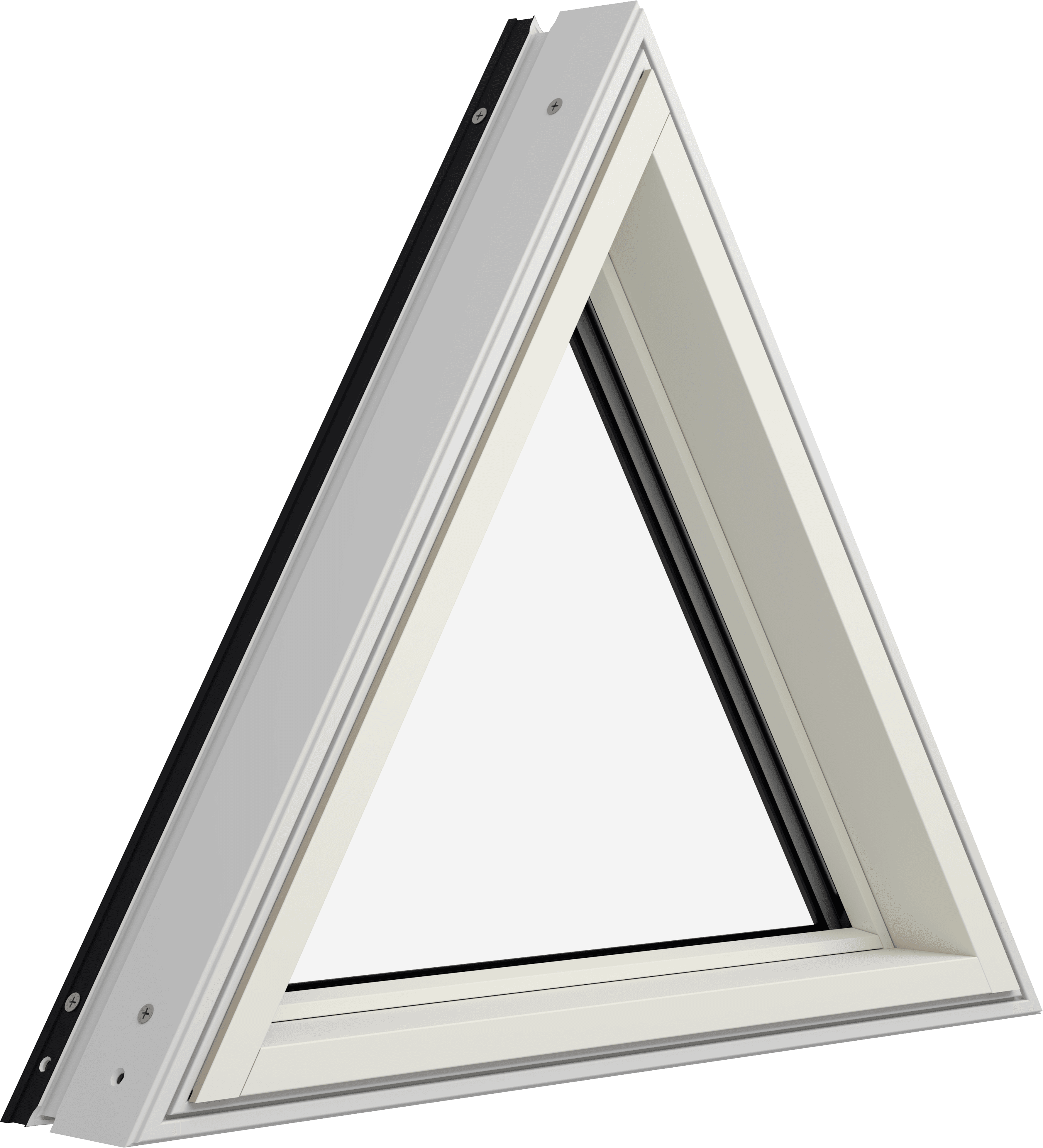 Marvin Vivid Specialty Shape Window triangular shape interior product shot