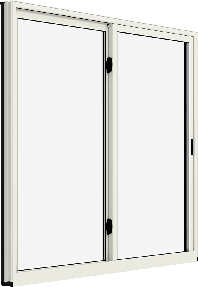 Interior product rendering of Marvin Essential Glider Window at an angle