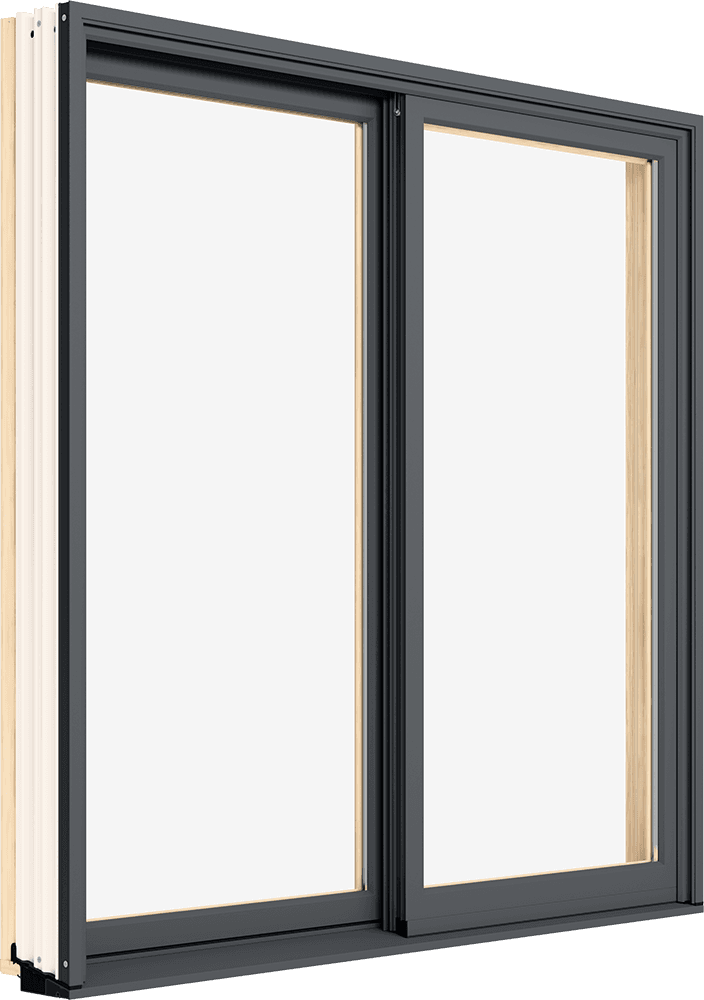 A product photo of a Marvin Elevate Glider window, exterior view.